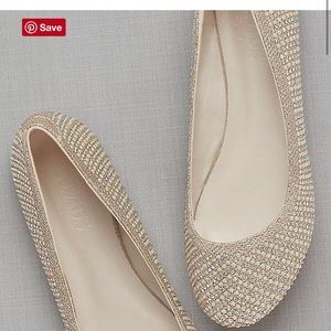 Gold and silver gem stone flats